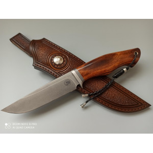 РІЗАК МИСЛИВСЬКИЙ ексклюзивний ніж ручної роботи майстра студії СЕРГІЯ ДРОЗДА, купити замовити в Україні (Сталь - CPM REX121). Photo 3